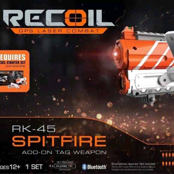 Recoil Laser Combat - RK-45 Spitfire Blaster - Picture 1 of 4